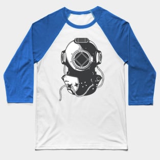 Vintage Diver Baseball T-Shirt